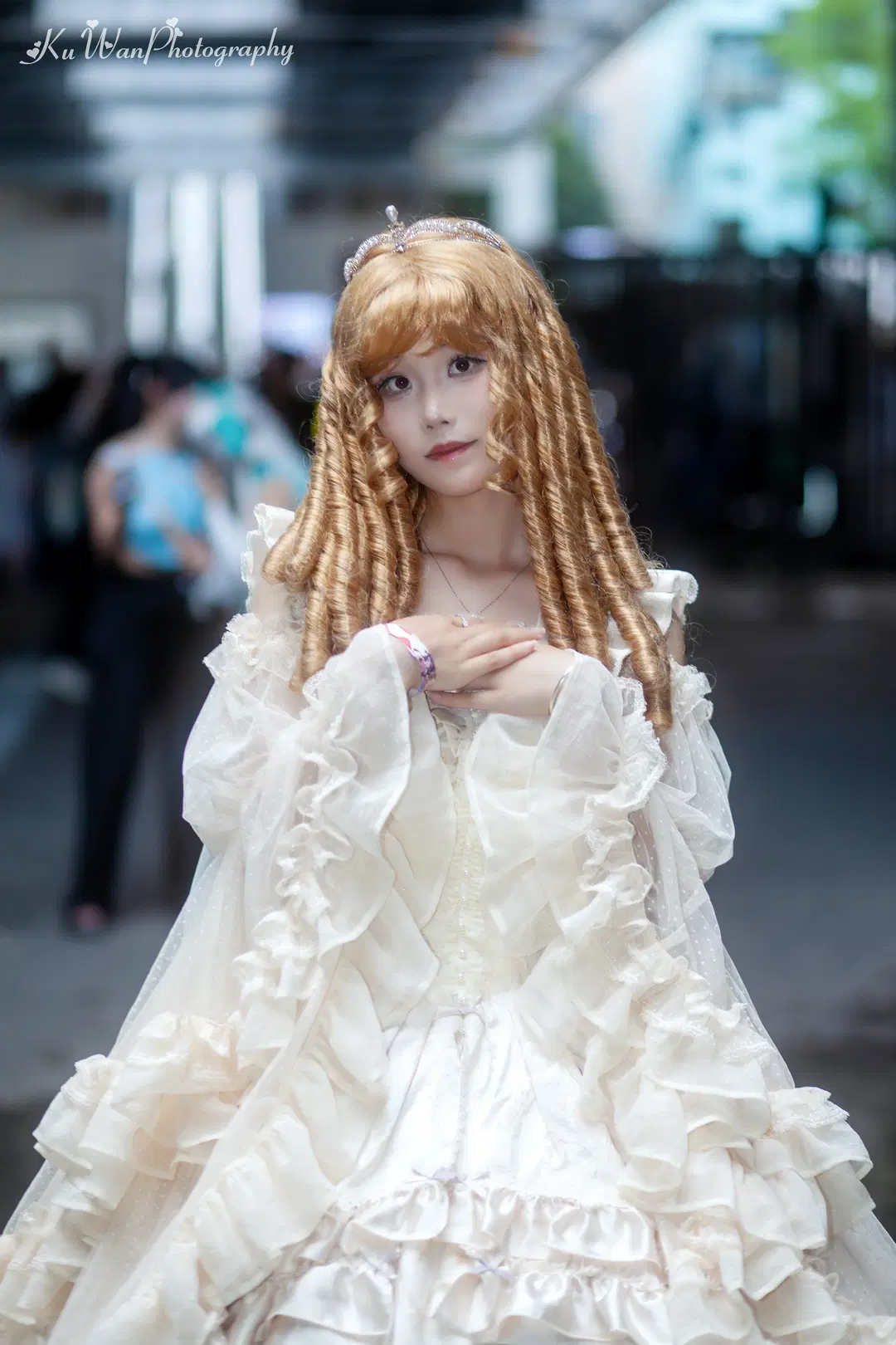 漫展返图, 洛丽塔洋装, 华丽裙摆, 花嫁lolita, 蕾丝缎面
