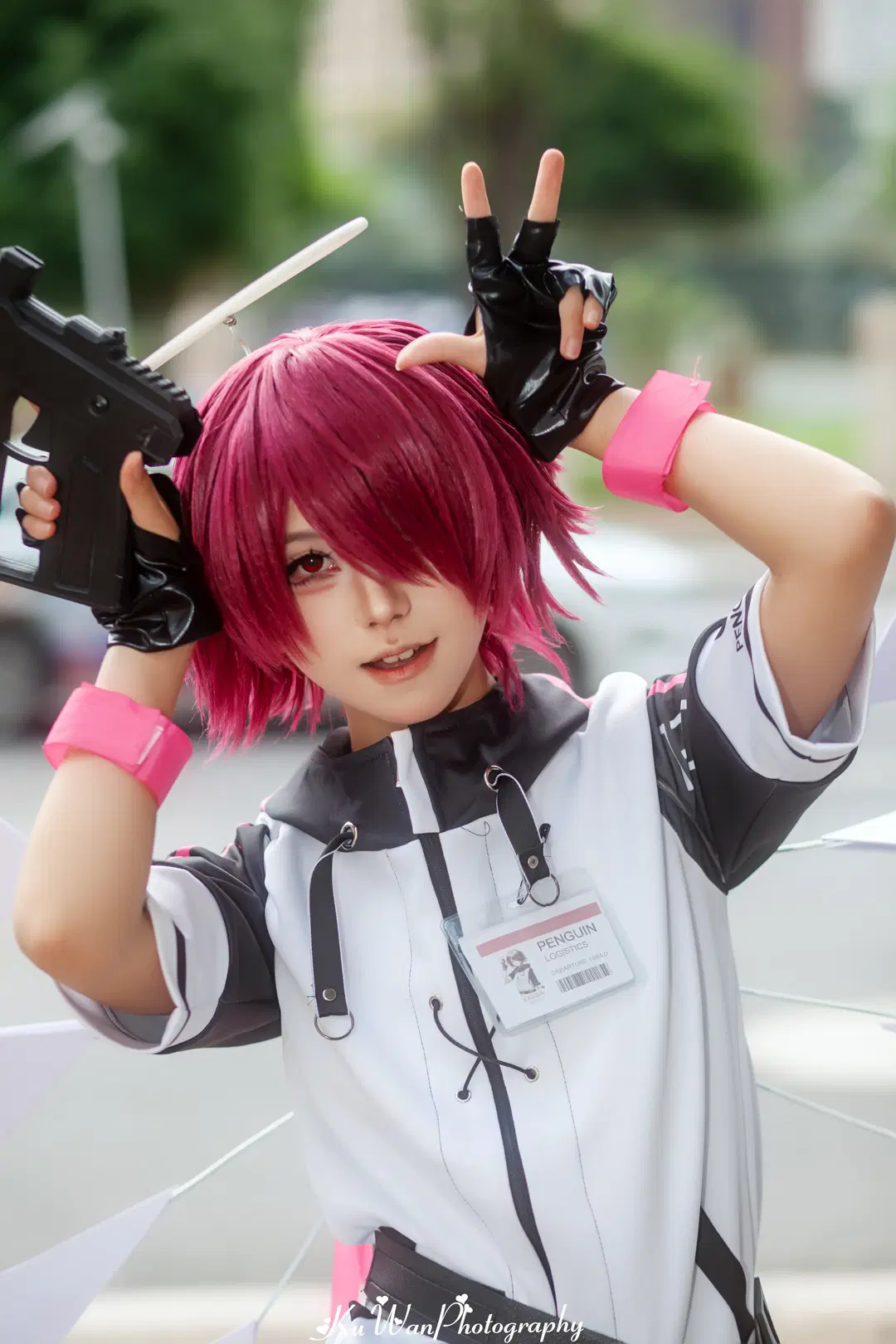 [Exusiai cosplay] Arknights field work angel's daily life by 酷玩ICe - Image 3