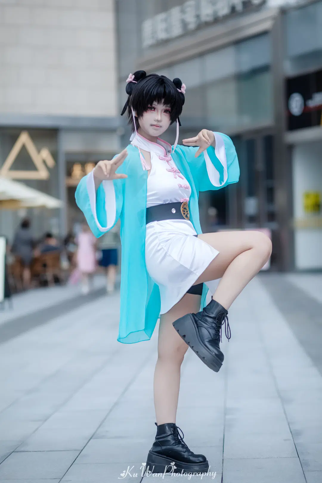 二次元撮影, コスプレ写真, NARUTO -ナルト-, 峨眉天天 コスプレ, 東方の少女