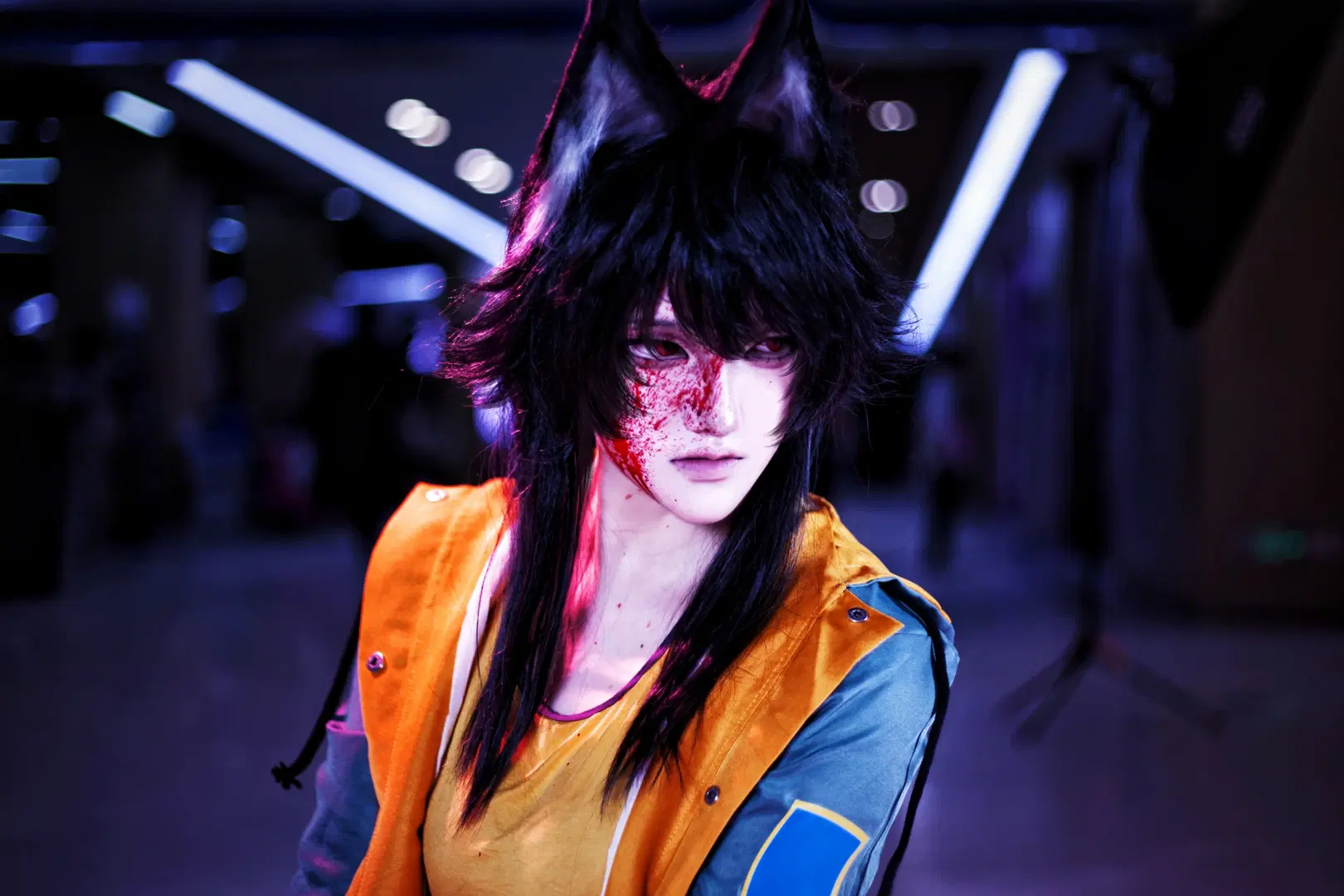 【芹沢千枝実 コスプレ】『レイジングループ』休水村の狂宴と狼の面 - 酷玩ICe - 3枚目