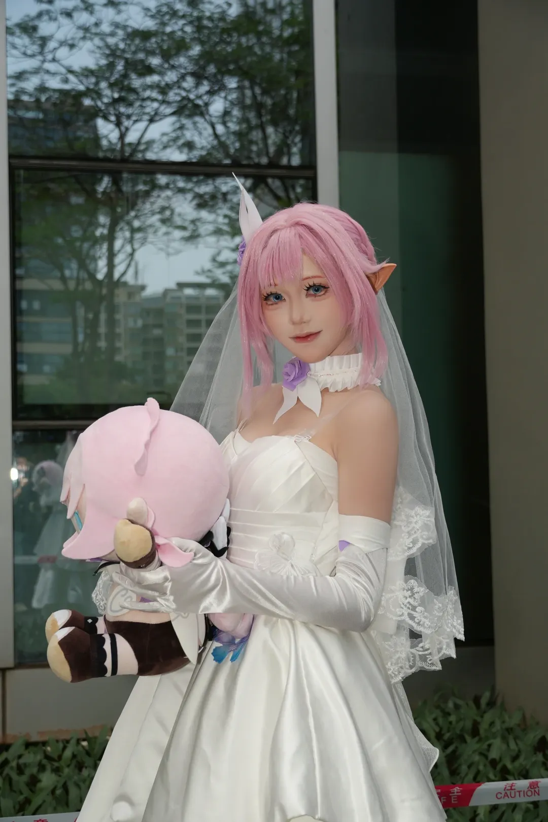 愛莉希雅cos, 婚紗cos, 漫展返圖, 崩壞三, 廣州螢火蟲漫展 - 第2張