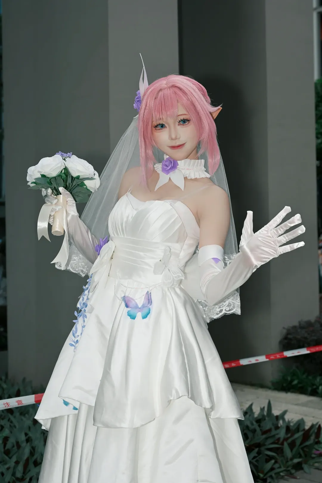 愛莉希雅cos, 婚紗cos, 漫展返圖, 崩壞三, 廣州螢火蟲漫展 - 第4張