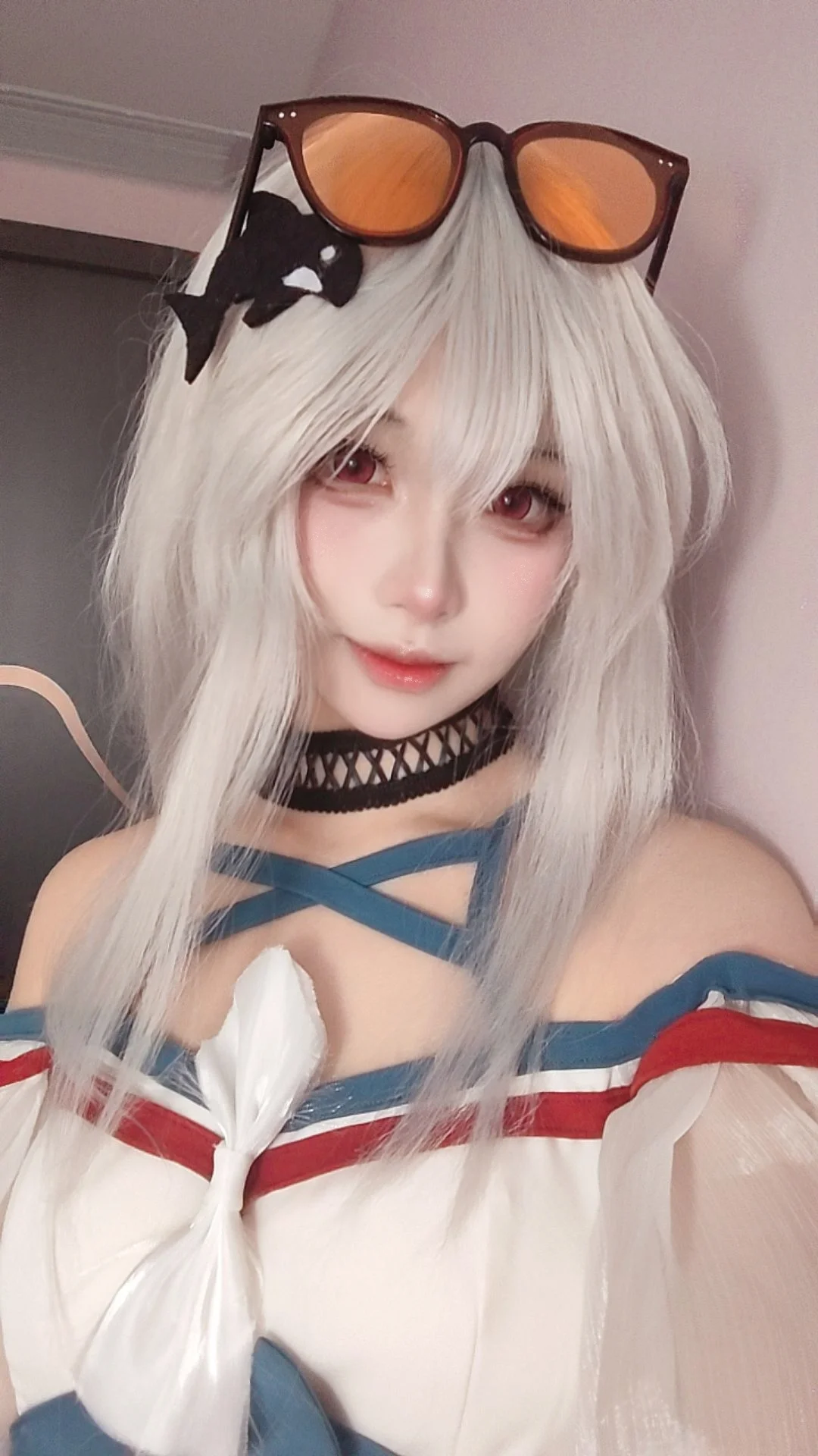 cosplay, 明日方舟, 二次元cos, 斯卡蒂cos, 斯卡蒂驭浪