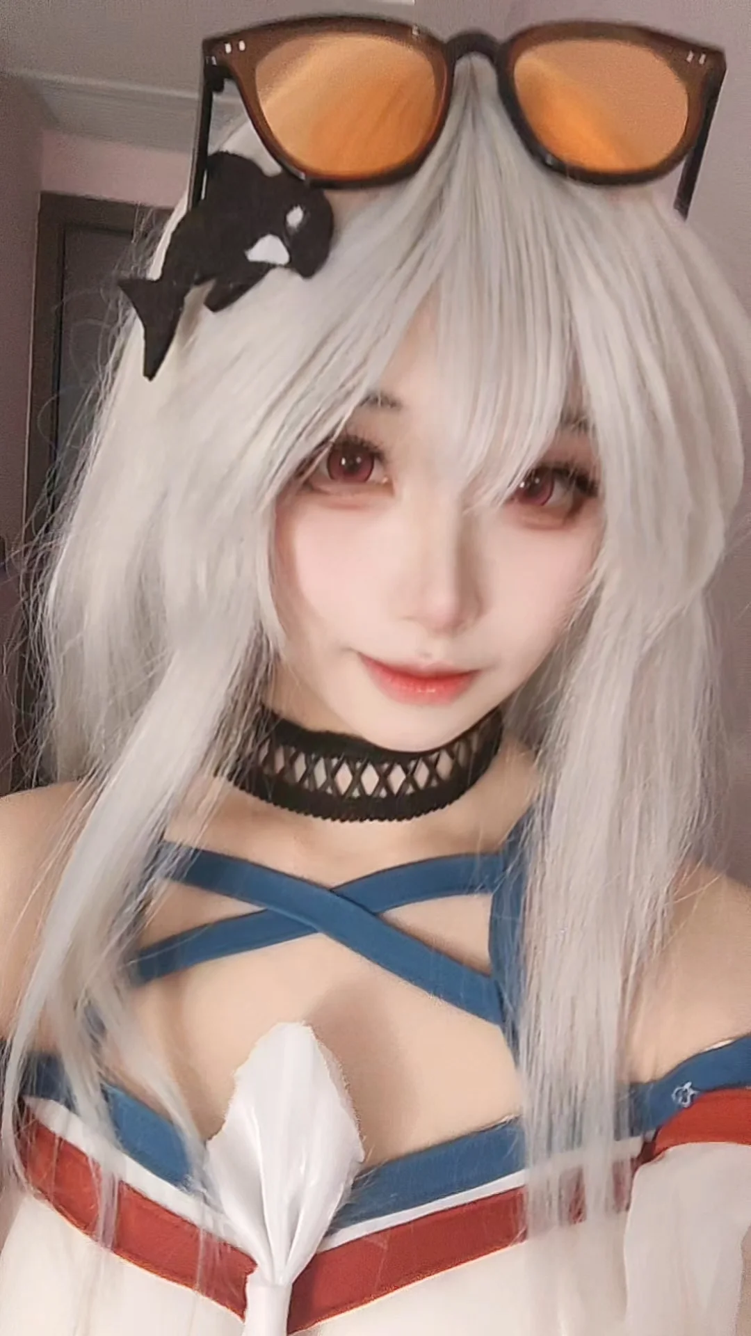 【斯卡蒂cos】明日方舟驭浪斯卡蒂的夏日自拍 - aaaa - 第2张