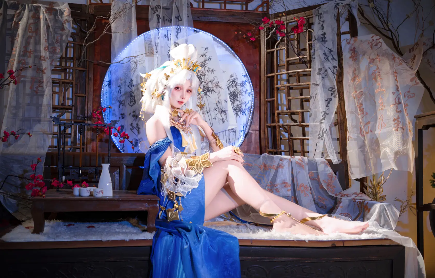【嫦娥 コスプレ】『オナー・オブ・キングス』嫦娥 星落盞 - 云离饱饱 - 2枚目