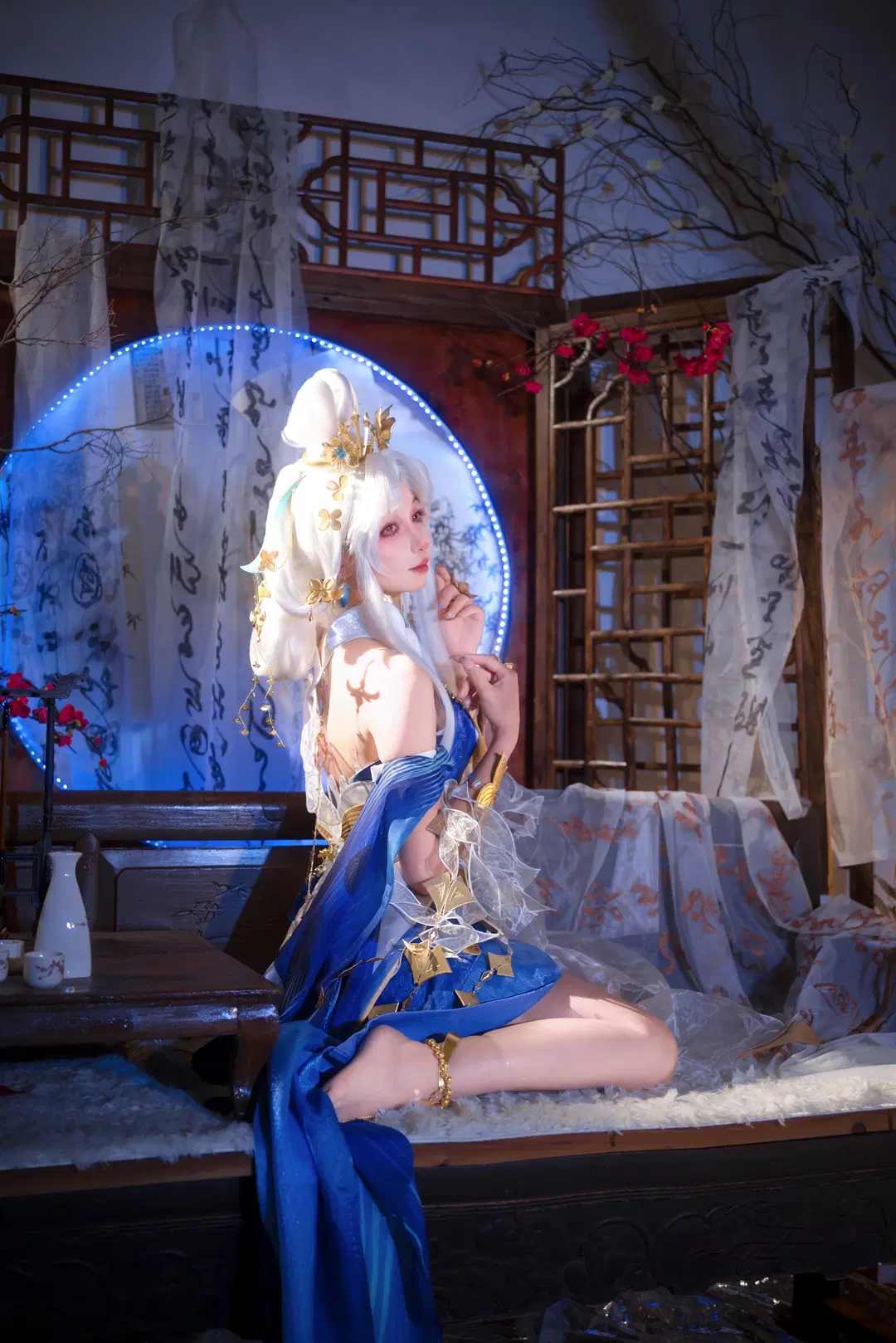 【嫦娥 コスプレ】『オナー・オブ・キングス』嫦娥 星落盞 - 云离饱饱 - 5枚目