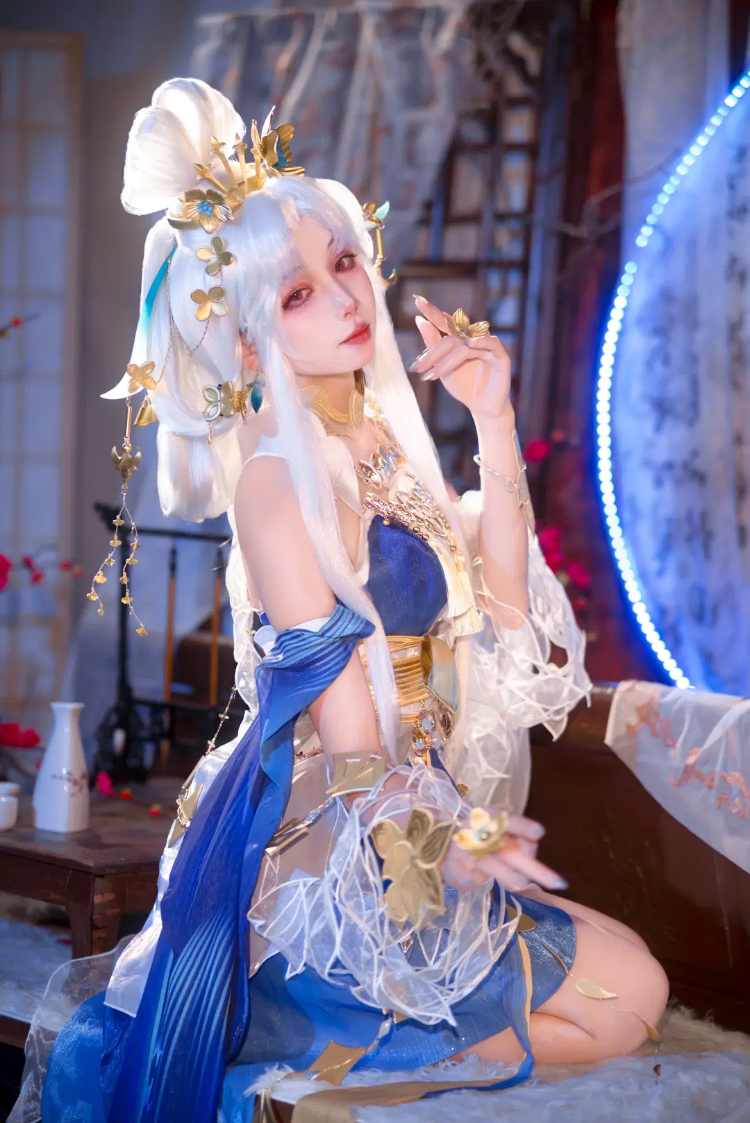 【嫦娥 コスプレ】『オナー・オブ・キングス』嫦娥 星落盞 - 云离饱饱 - 8枚目