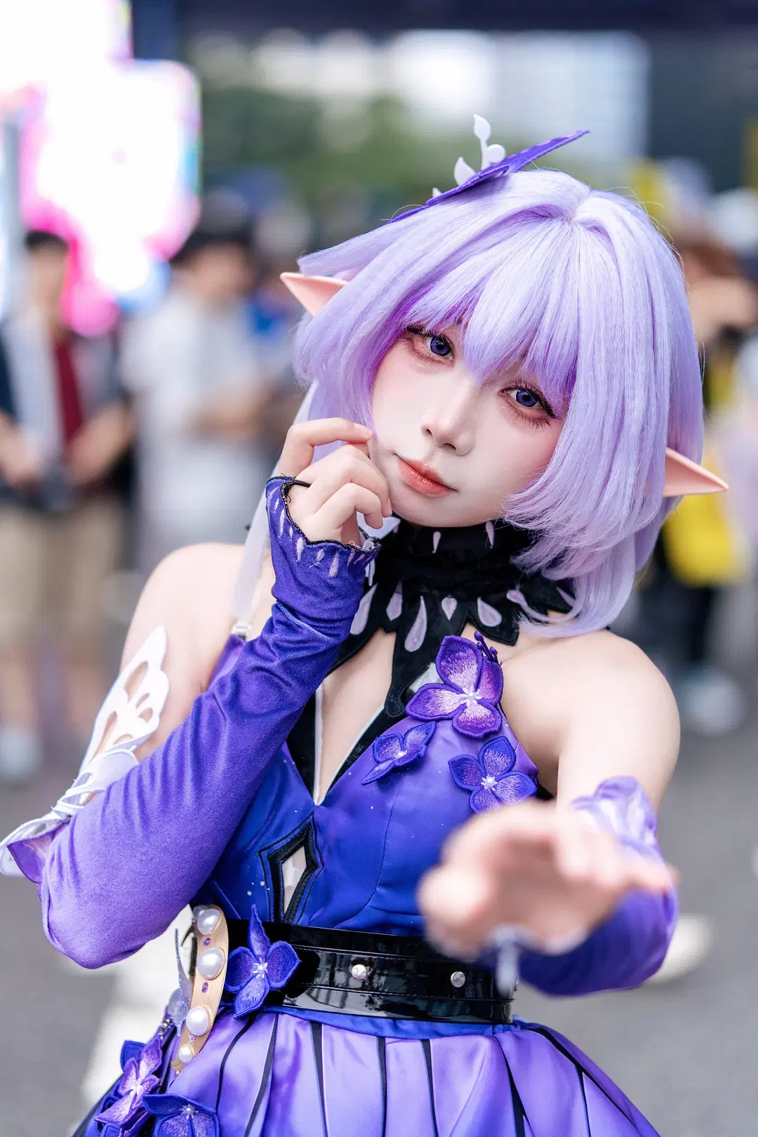 [Castorice cosplay] Honkai Impact 3rd Firefly Con action snapshots and pose sharing by 云离饱饱 - Image 3