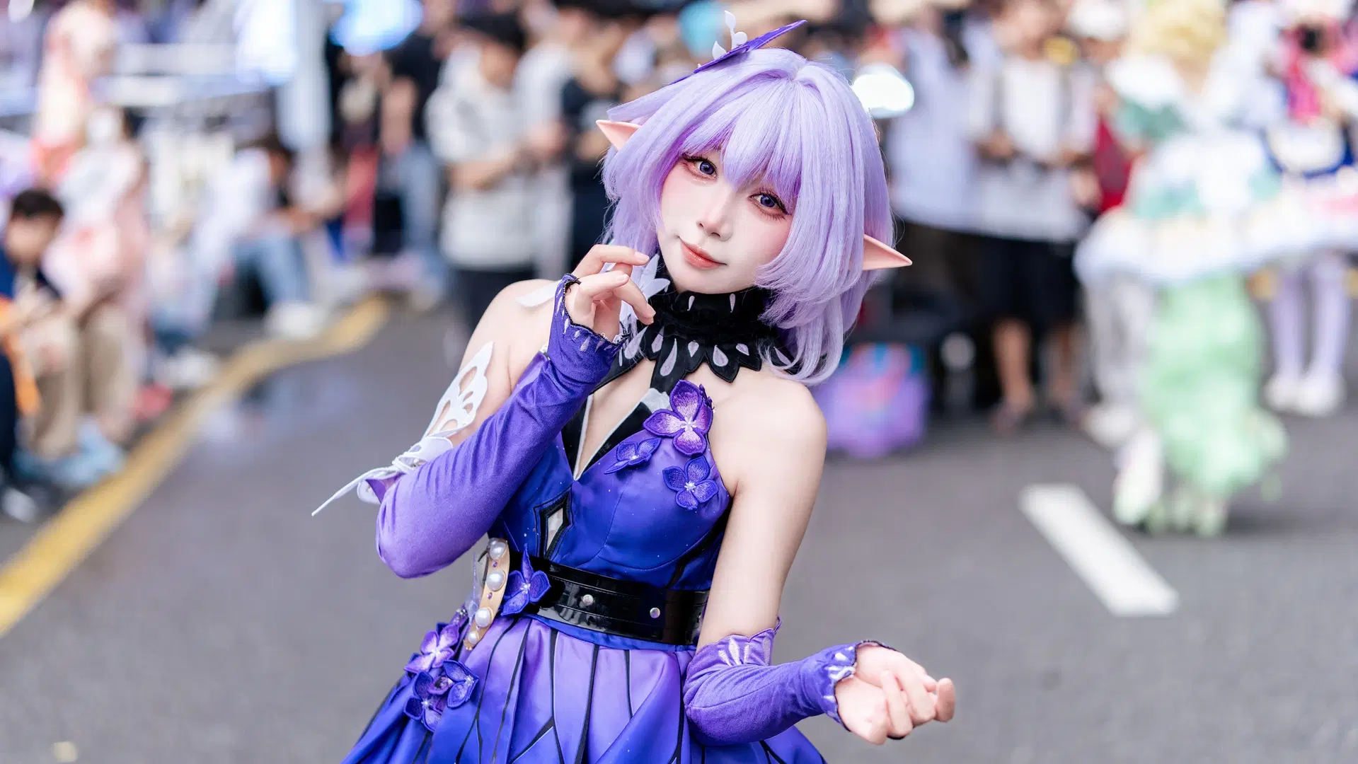 [Castorice cosplay] Honkai Impact 3rd Firefly Con action snapshots and pose sharing by 云离饱饱 - Image 4