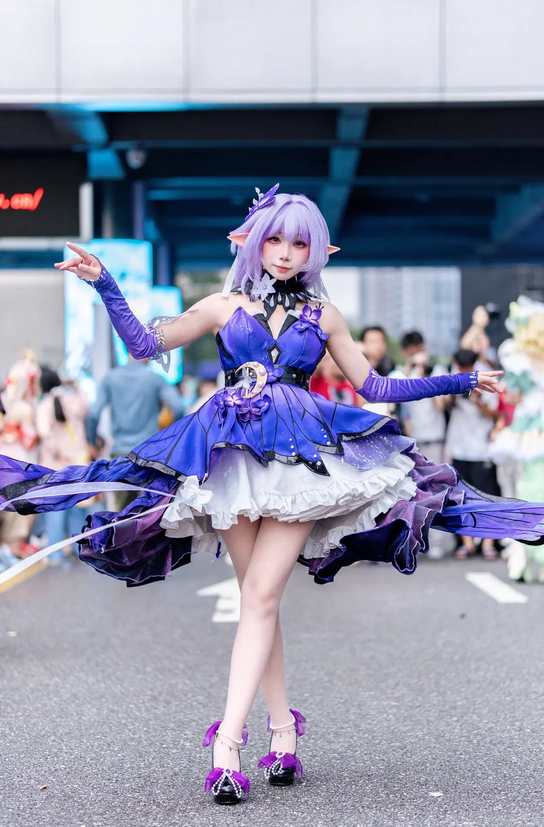[Castorice cosplay] Honkai Impact 3rd Firefly Con action snapshots and pose sharing by 云离饱饱 - Image 9