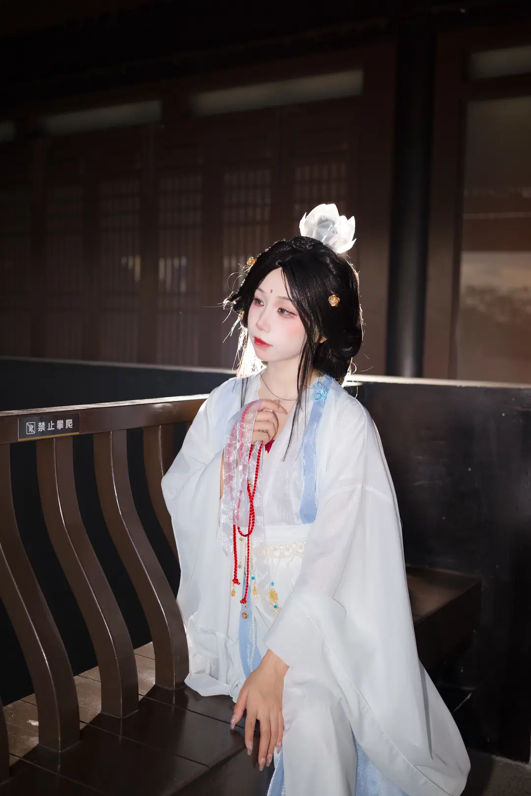 【曹敬観音コスプレ】『風燕伝：Where Winds Meet』漢服のセルフコーディネート本編写真：古風コスプレ＆二次元撮影 - 云离饱饱 - 4枚目