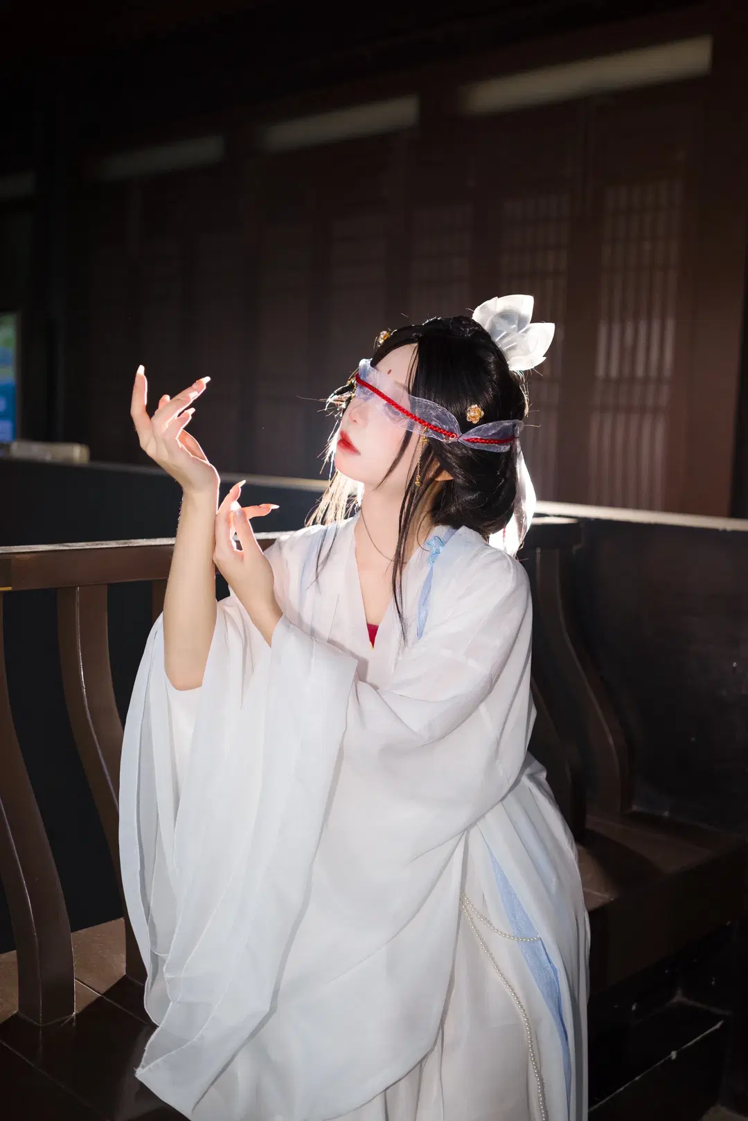 【曹敬観音コスプレ】『風燕伝：Where Winds Meet』漢服のセルフコーディネート本編写真：古風コスプレ＆二次元撮影 - 云离饱饱 - 5枚目