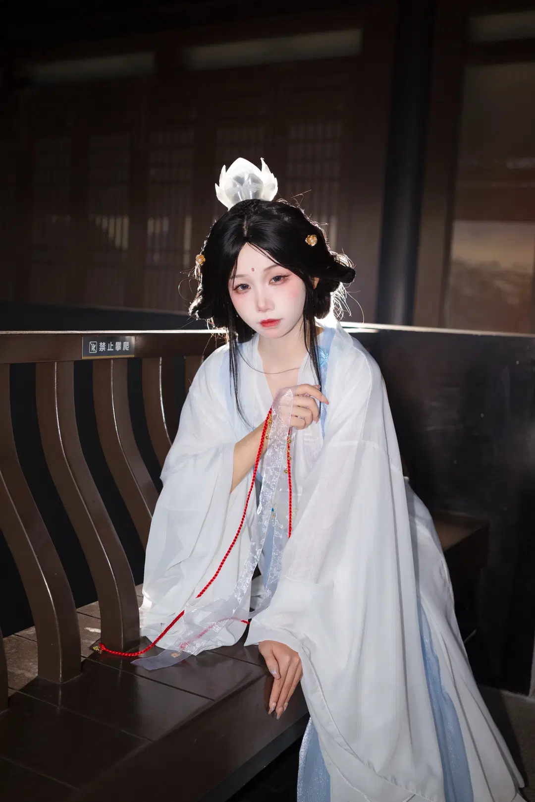 【曹敬観音コスプレ】『風燕伝：Where Winds Meet』漢服のセルフコーディネート本編写真：古風コスプレ＆二次元撮影 - 云离饱饱 - 8枚目