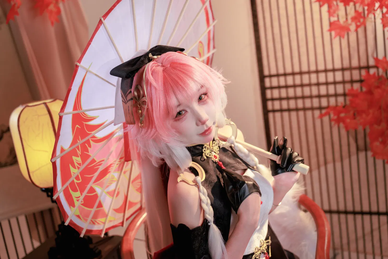 【Changli Cosplay】Wuthering Waves Qipao cosplay Studio shoot: Posing Guide & Tips by 云离饱饱 - Image 7