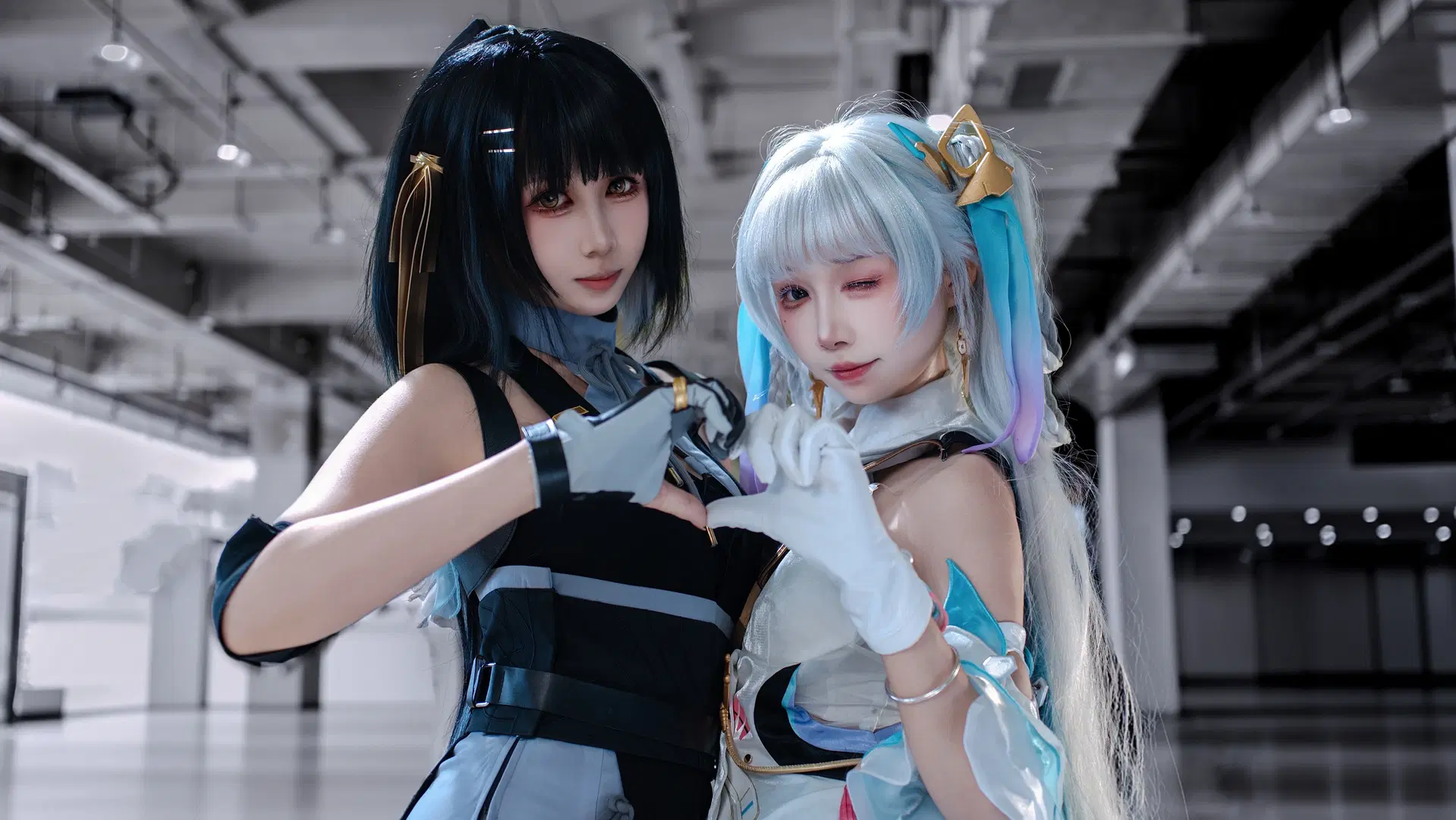 【今汐cos】鸣潮女漂今汐演唱会双人场照 - 云离饱饱 - 第10张