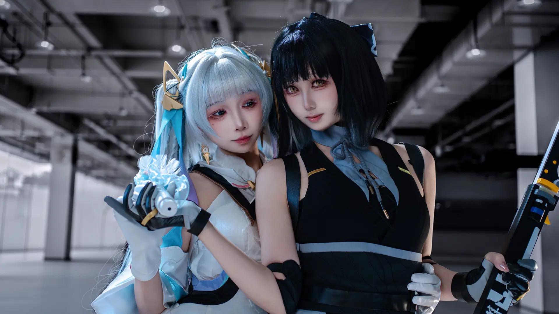 【今汐cos】鸣潮女漂今汐演唱会双人场照 - 云离饱饱 - 第8张