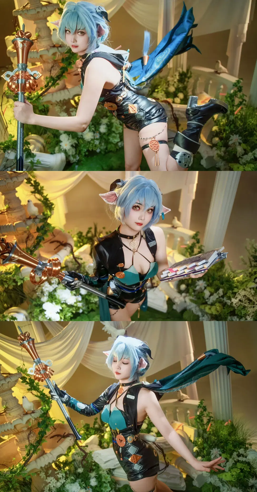 绝区零, 二次元, 魔法少女, 卢西娅cos, 皮衣cos
