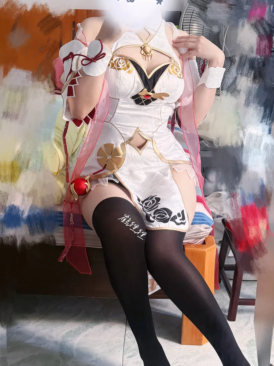 崩壊 3rd, 試着, 黒ストッキング, リタコスプレ, 浣渓沙