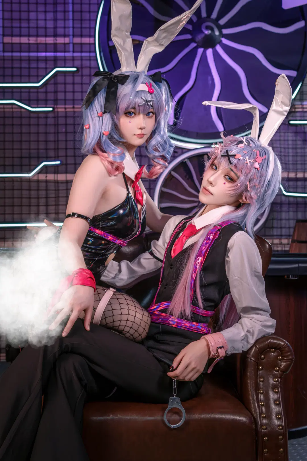 初音未来, 初音未来cos, 兔子洞, 网袜, Mikuo