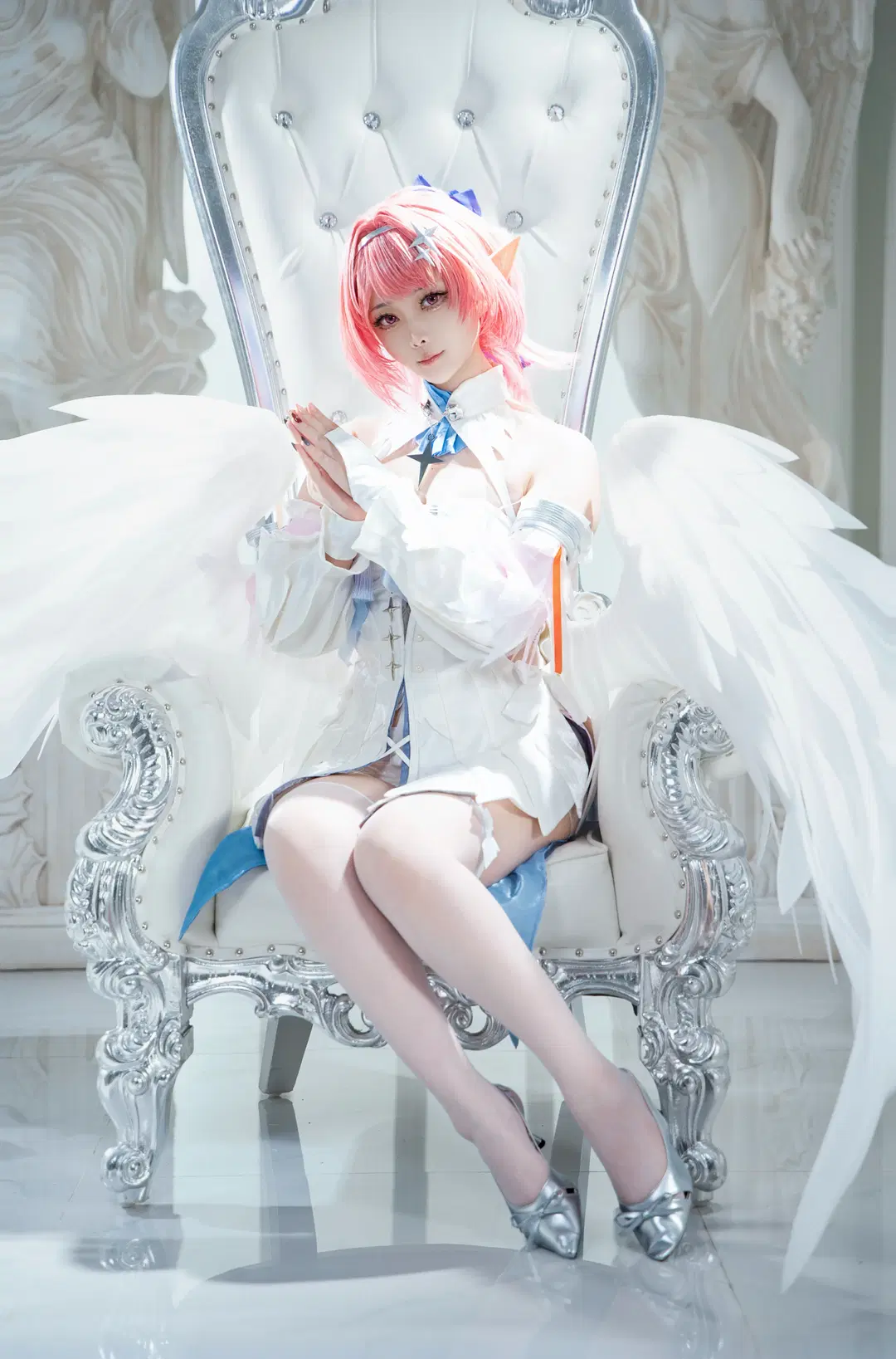 [Remielle cosplay] Zenless Zone Zero Angel Descends: Full-Throttle Onee-san / Mature Woman Aura by 鹤狸狸嗷狸狸鹤w - Image 3