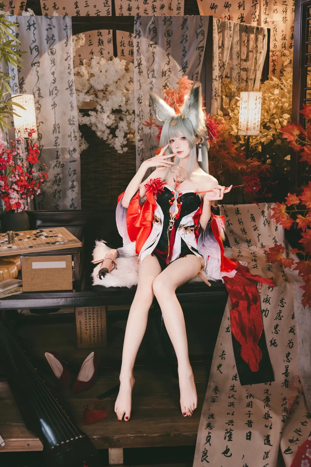 鸣潮, cosplay摄影, 二次元正片, 心月弗cos, 狐系少女 - 第6张