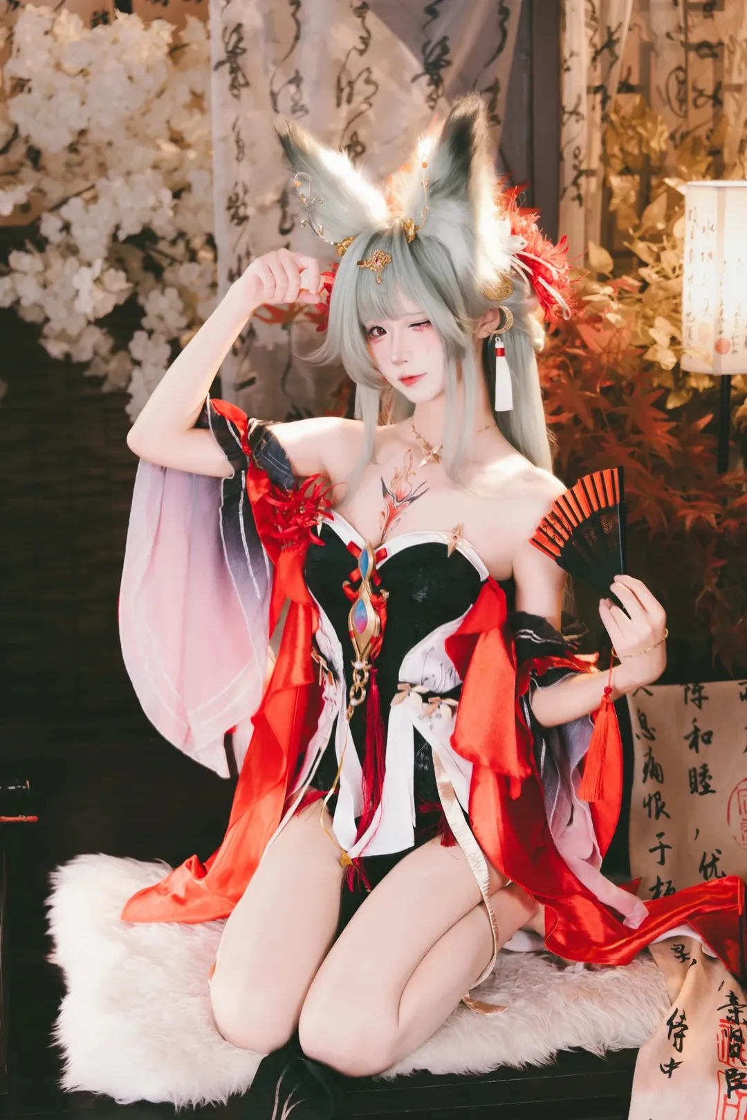 鸣潮, cosplay摄影, 二次元正片, 心月弗cos, 狐系少女 - 第7张