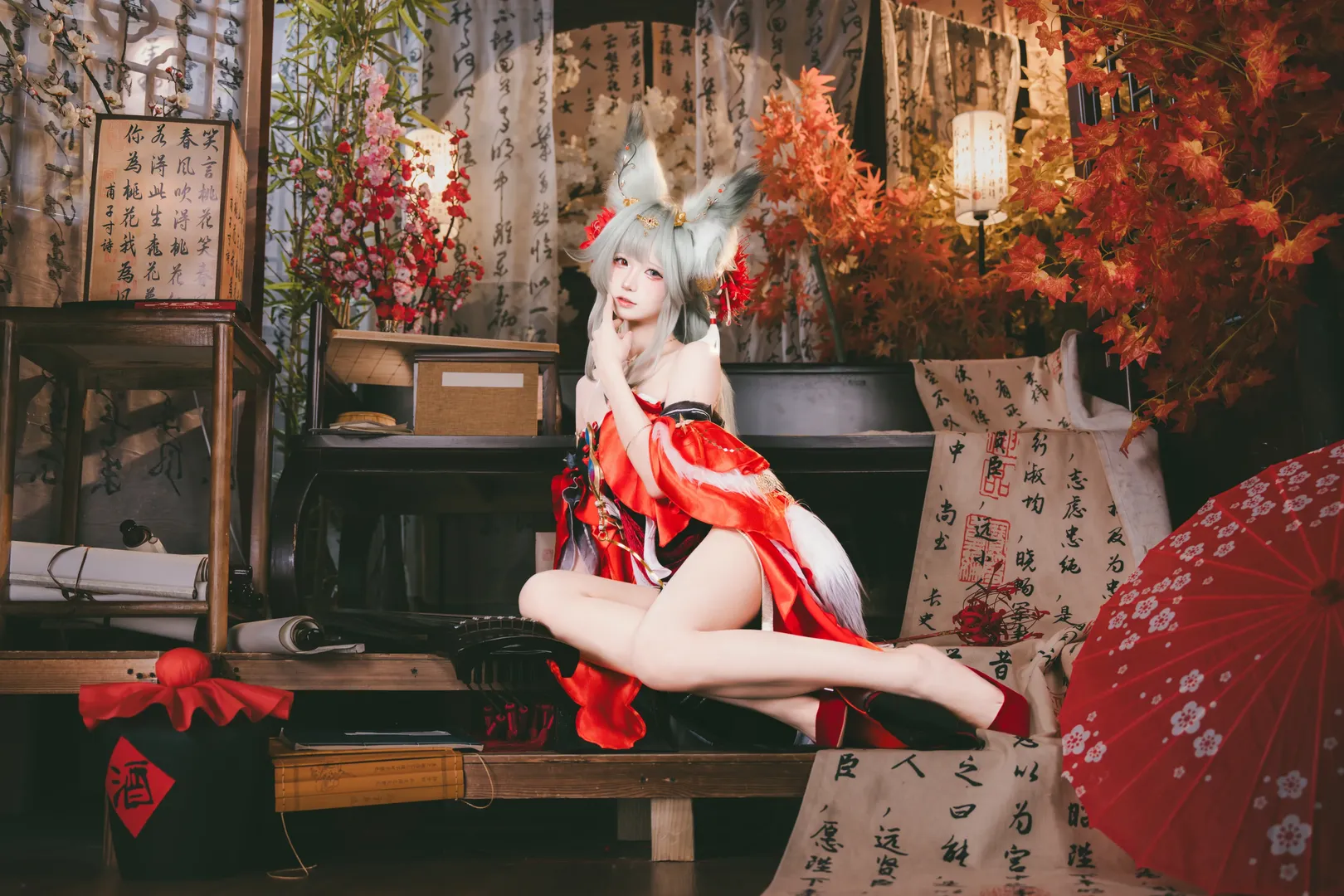 鸣潮, 二次元cosplay, 弗洛洛cos, 心月狐cos, 古风正片 - 第4张