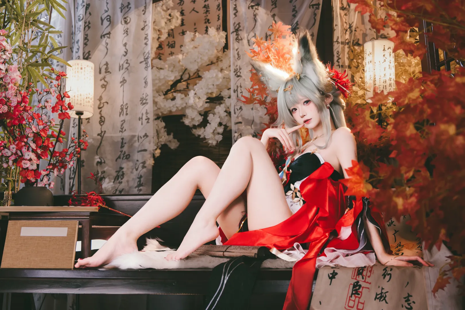 鸣潮, 二次元cosplay, 弗洛洛cos, 心月狐cos, 古风正片 - 第6张