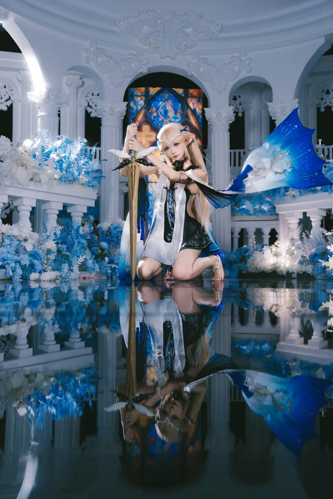 [Cartethyia Cosplay] Wuthering Waves: The Aloof Goddess Descends by X_Pu - Image 4