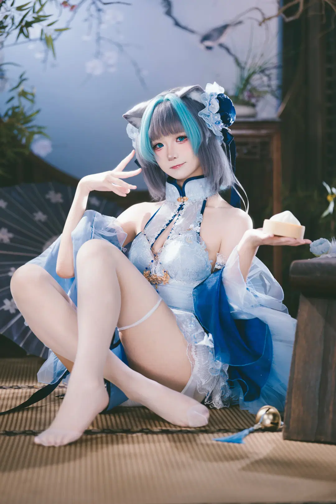 【柴郡cos】碧蓝航线中华猫娘风韵犹存 - X_Pu - 第2张