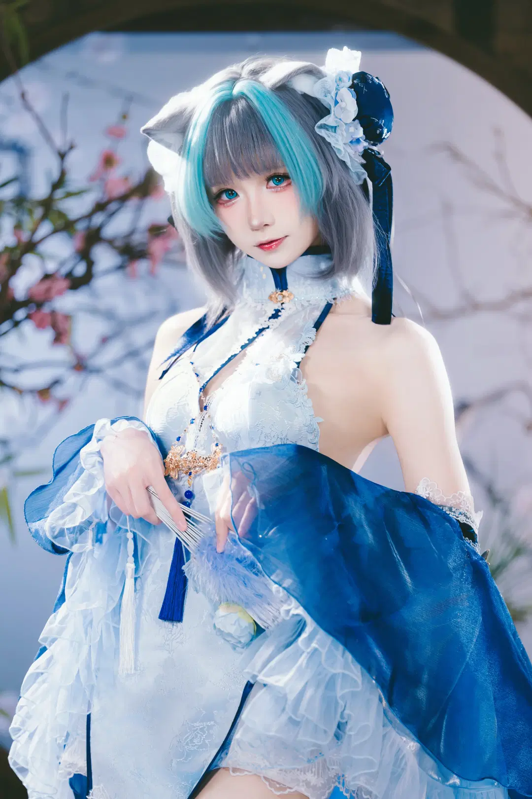 【柴郡cos】碧蓝航线中华猫娘风韵犹存 - X_Pu - 第3张