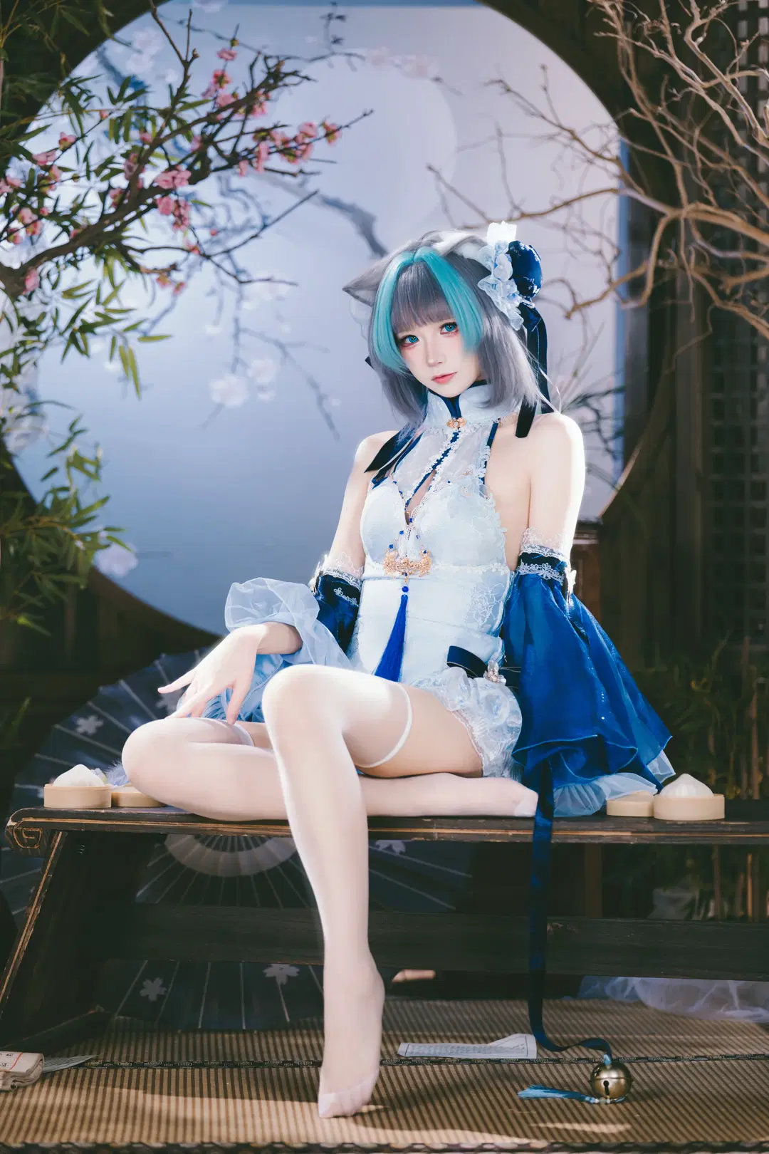 【柴郡cos】碧蓝航线中华猫娘风韵犹存 - X_Pu - 第5张