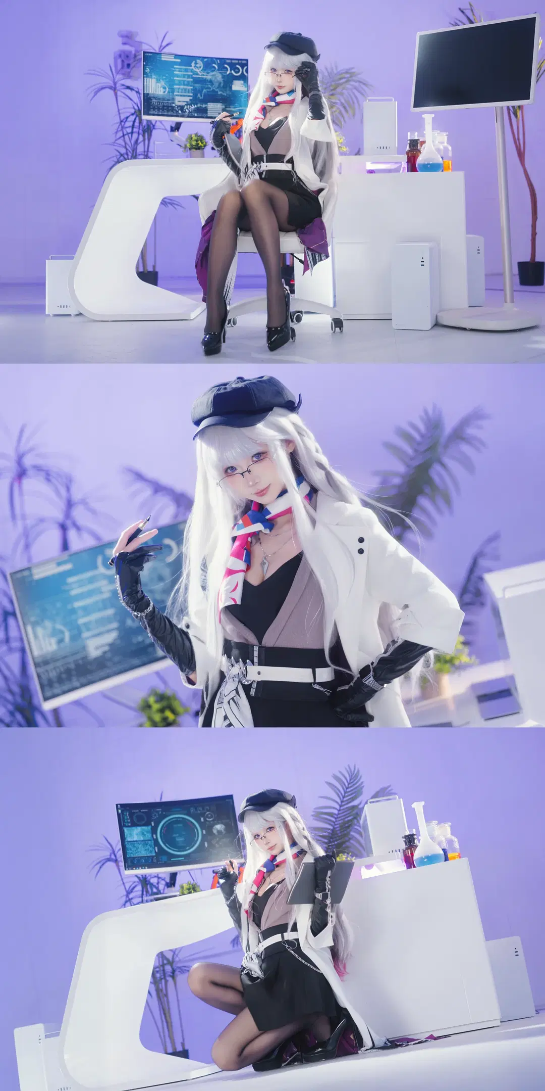 【虚照cos】崩坏星穹铁道白大褂实验室造型 - X_Pu - 第4张