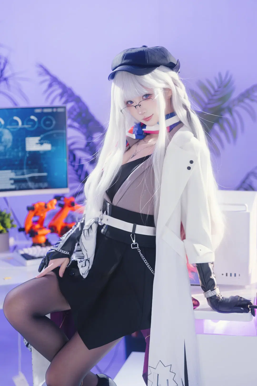 【虚照cos】崩坏星穹铁道白大褂实验室造型 - X_Pu - 第5张