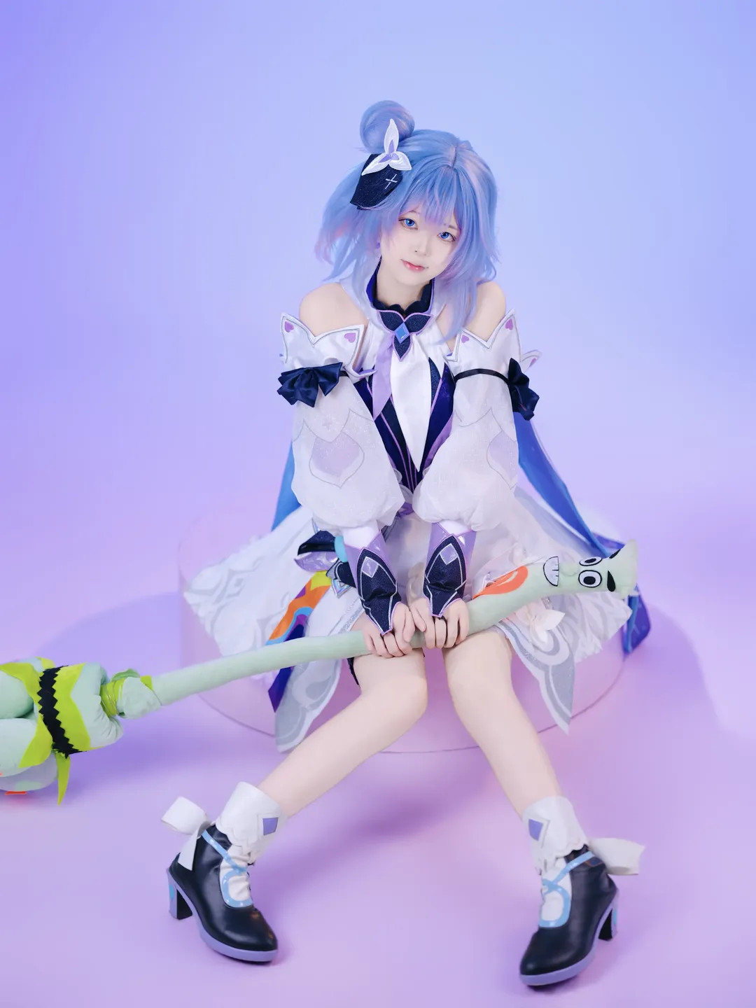白棚拍摄, 魔法少女, 王者荣耀, 小乔cos, 正片分享 - 第5张
