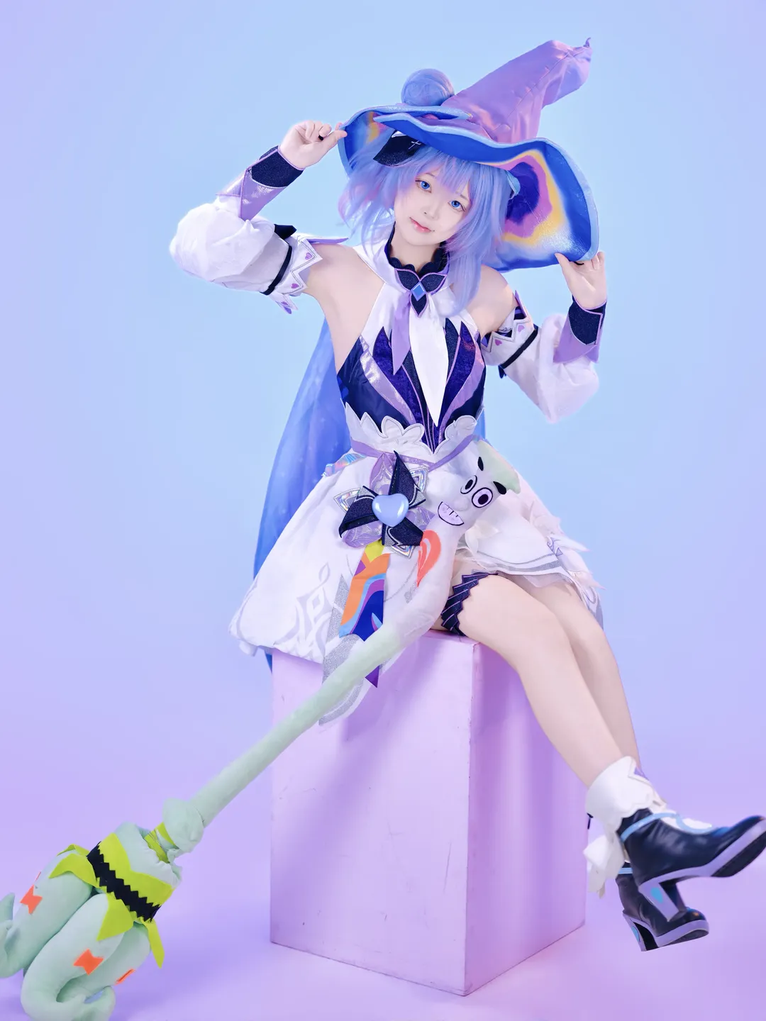 白棚拍摄, 魔法少女, 王者荣耀, 小乔cos, 正片分享 - 第7张