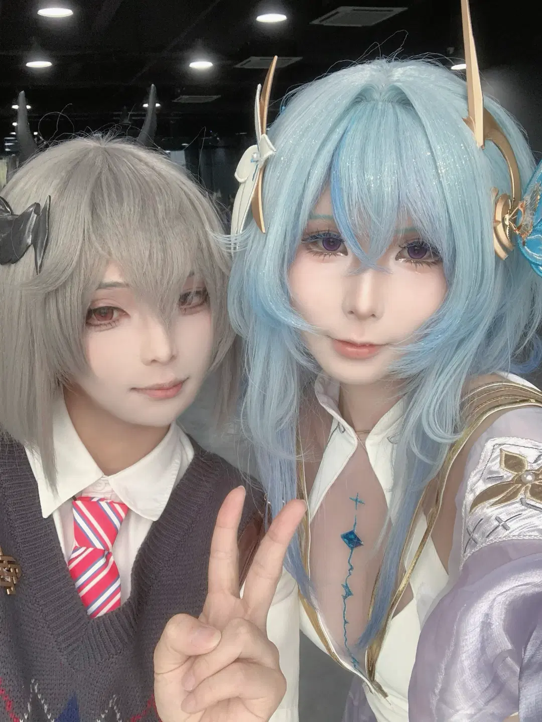 萤火虫漫展, 明日方舟, cosplay摄影, 逻各斯cos, 大白兔