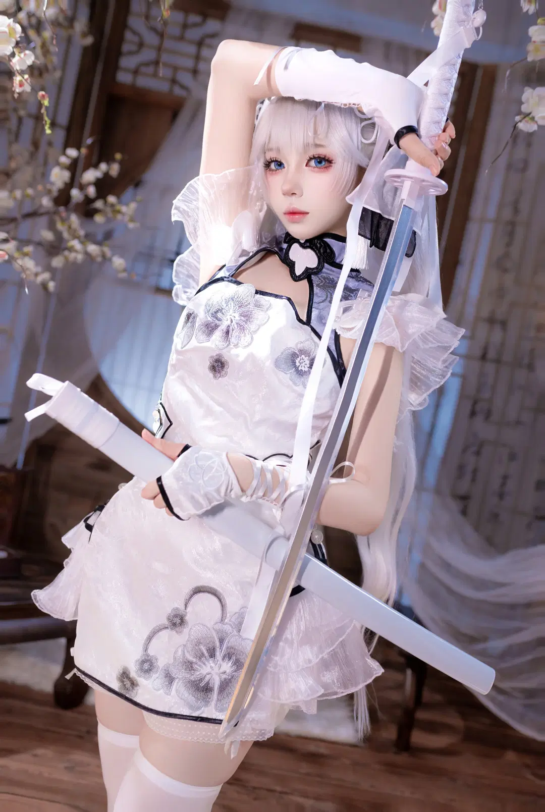 【殷紫萍コスプレ】『NARAKA: BLADEPOINT』冷たき切っ先が放つ古風コスプレの美学 - 静水 - 4枚目