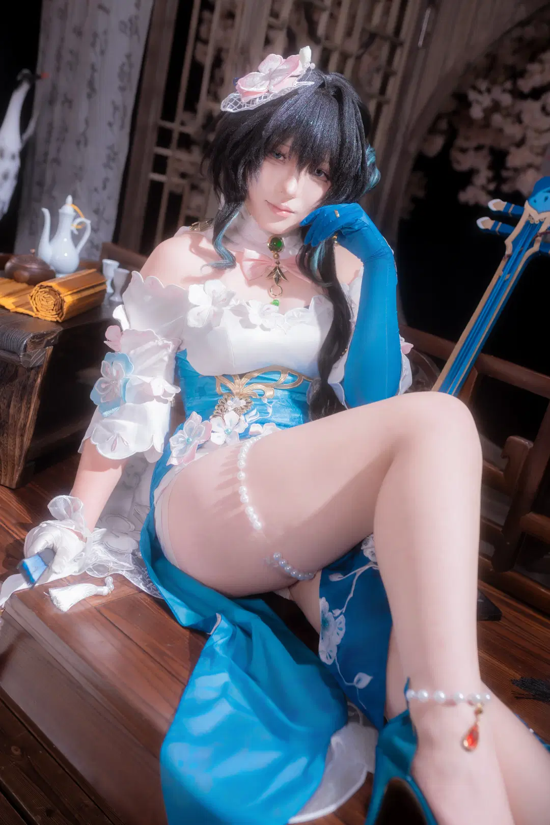 崩壊：スターレイル, ルアン・メェイ コスプレ, 中国風コスプレ, ゲームコスプレ, ストッキング