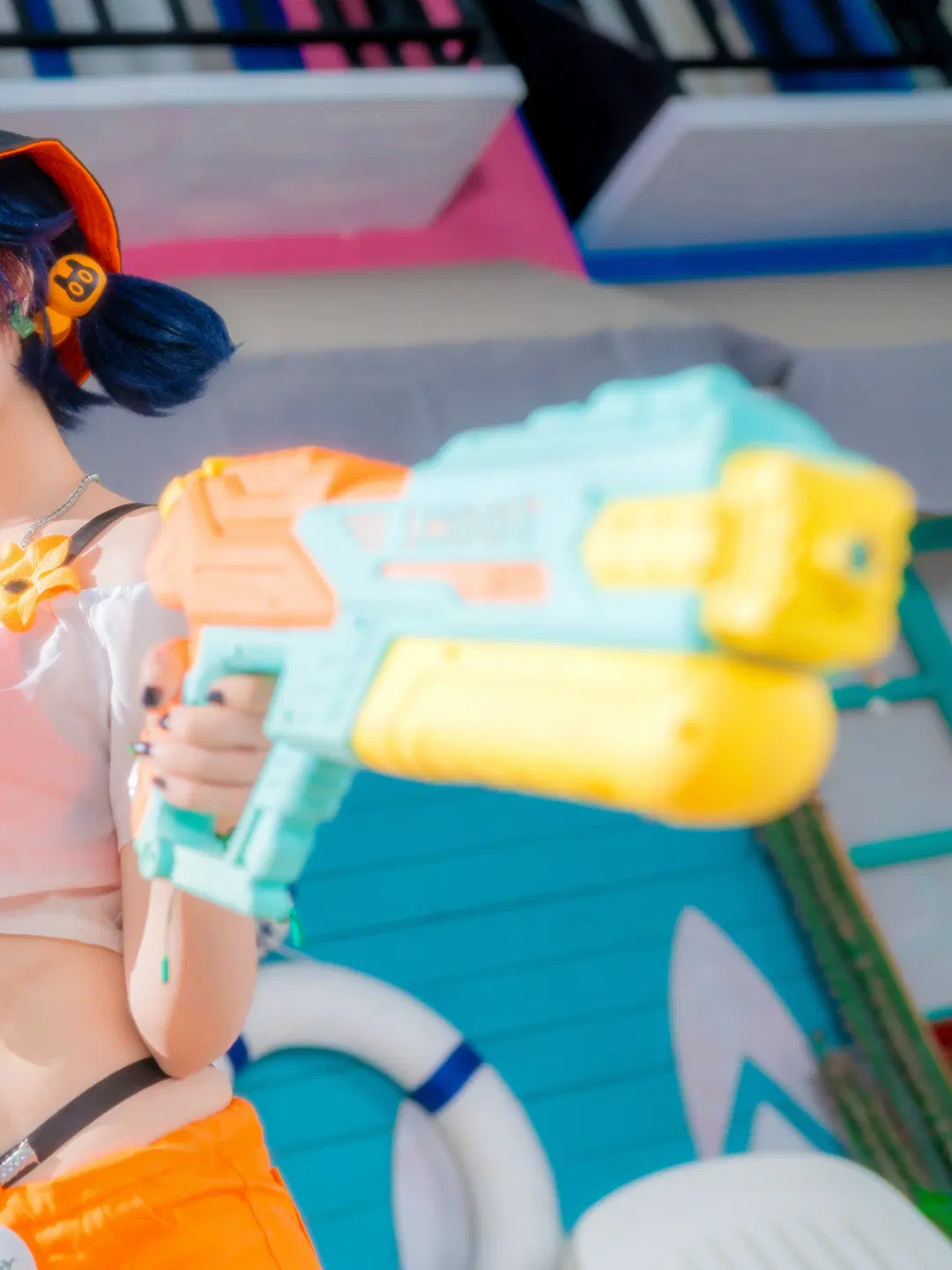 【鈴cos】絕區零的夏日水槍對決時刻 - 静水 - 第3張