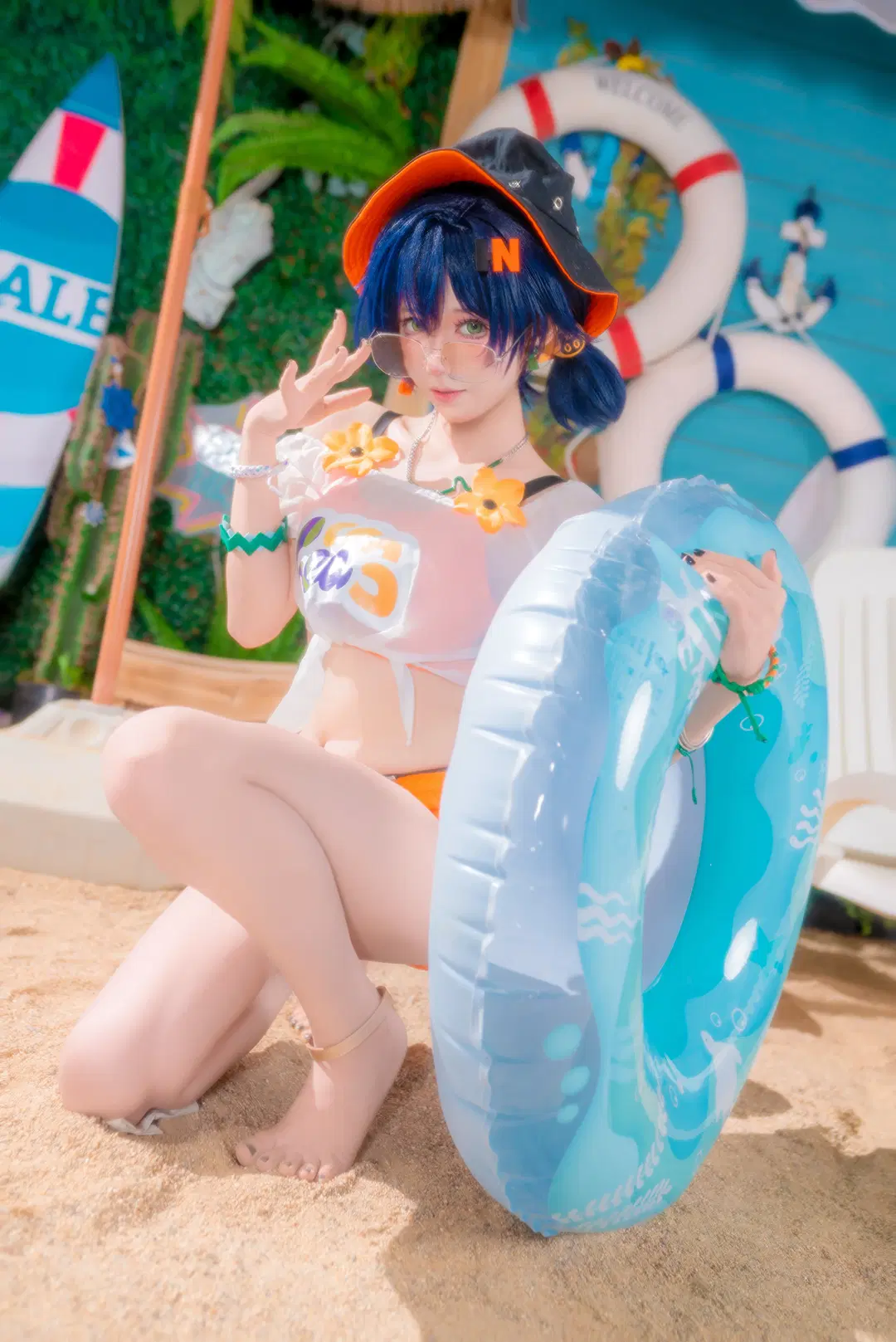 【铃cos】绝区零的夏日海滩假日 - 静水 - 第3张