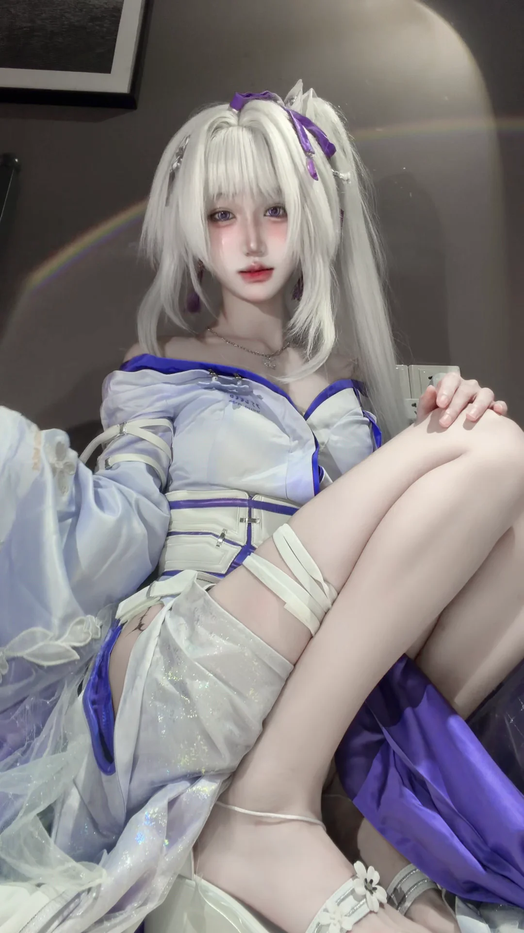 鸣潮, 知更鸟cos, 二次元看见计划, 鸣潮清宵cos, 鸣潮绯雪cos