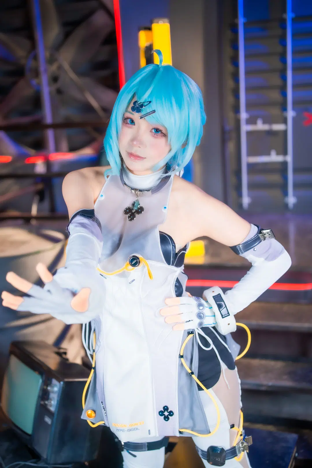 【席徳cos】绝区零第一拍，工业风里的赛博少女 - schokoladeeee - 第8张