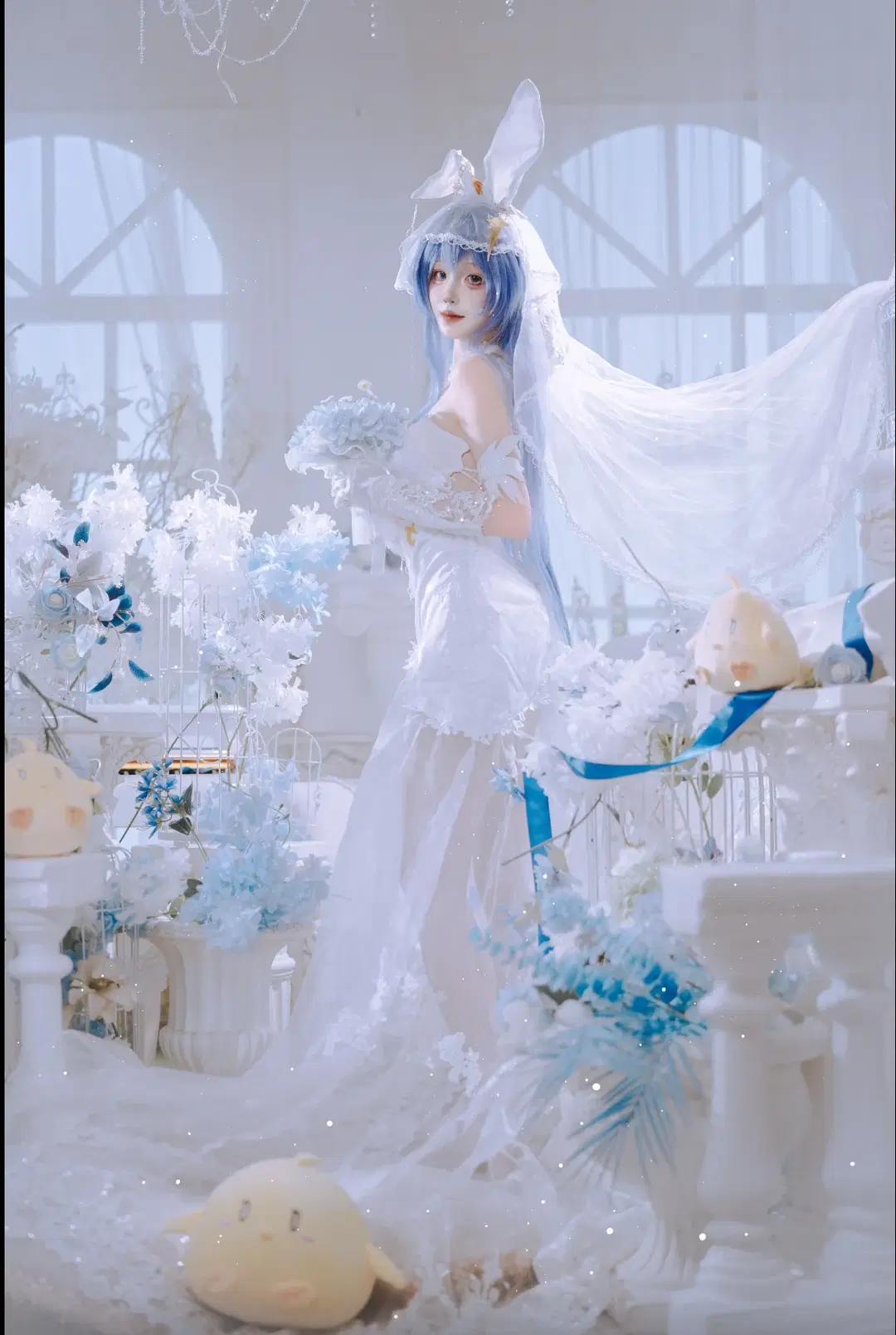 【新泽西cos】碧蓝航线白雪之仪，誓约花嫁的浪漫定格 - 浟江江江 - 第2张