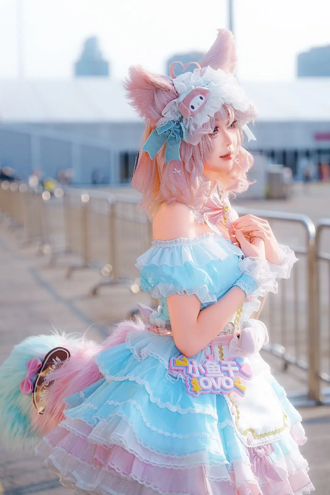 [Daji cosplay] Honor of Kings Adorable Fox-Eared Girl Convention Photos by 灰木 - Image 2