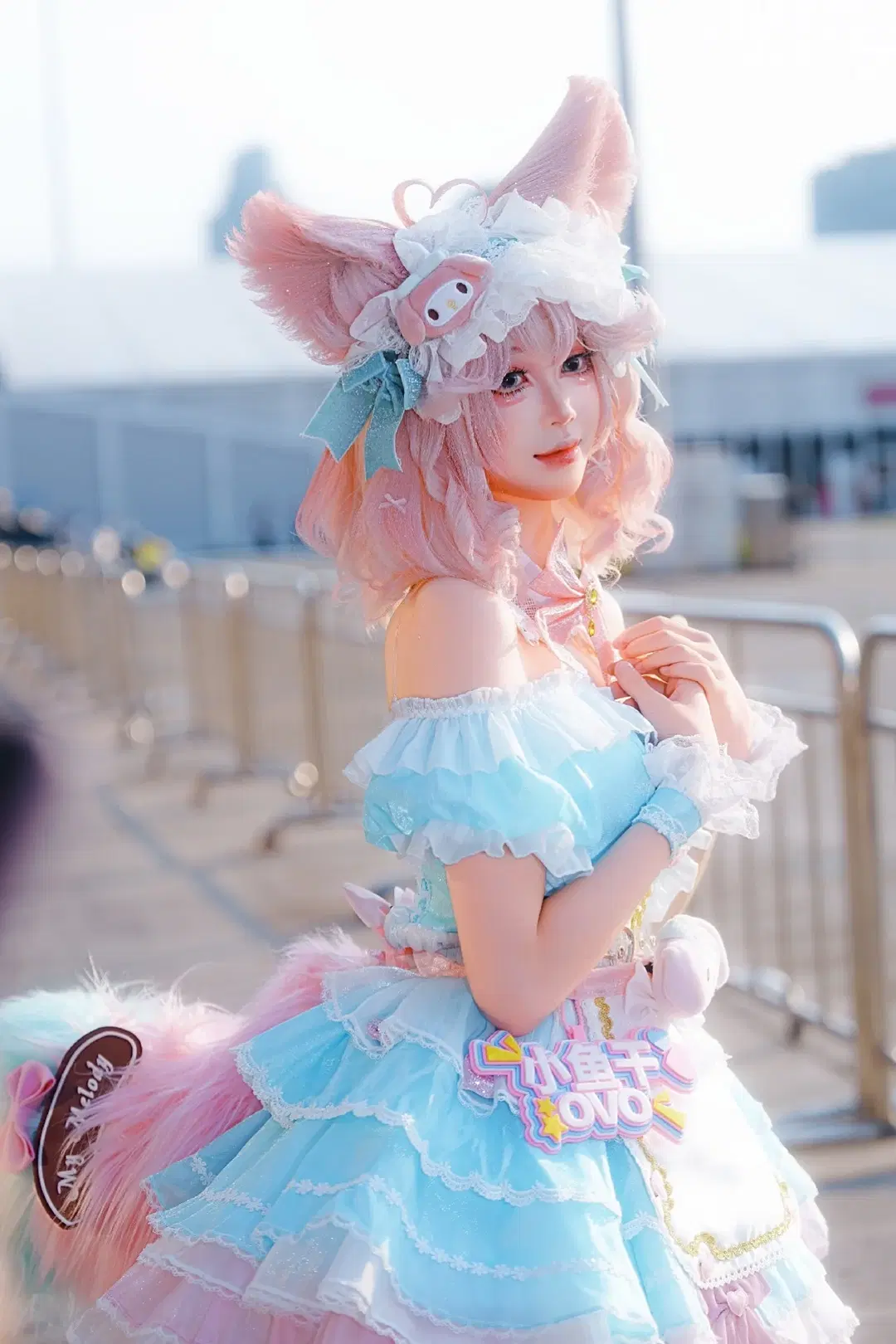 [Daji cosplay] Honor of Kings Adorable Fox-Eared Girl Convention Photos by 灰木 - Image 4