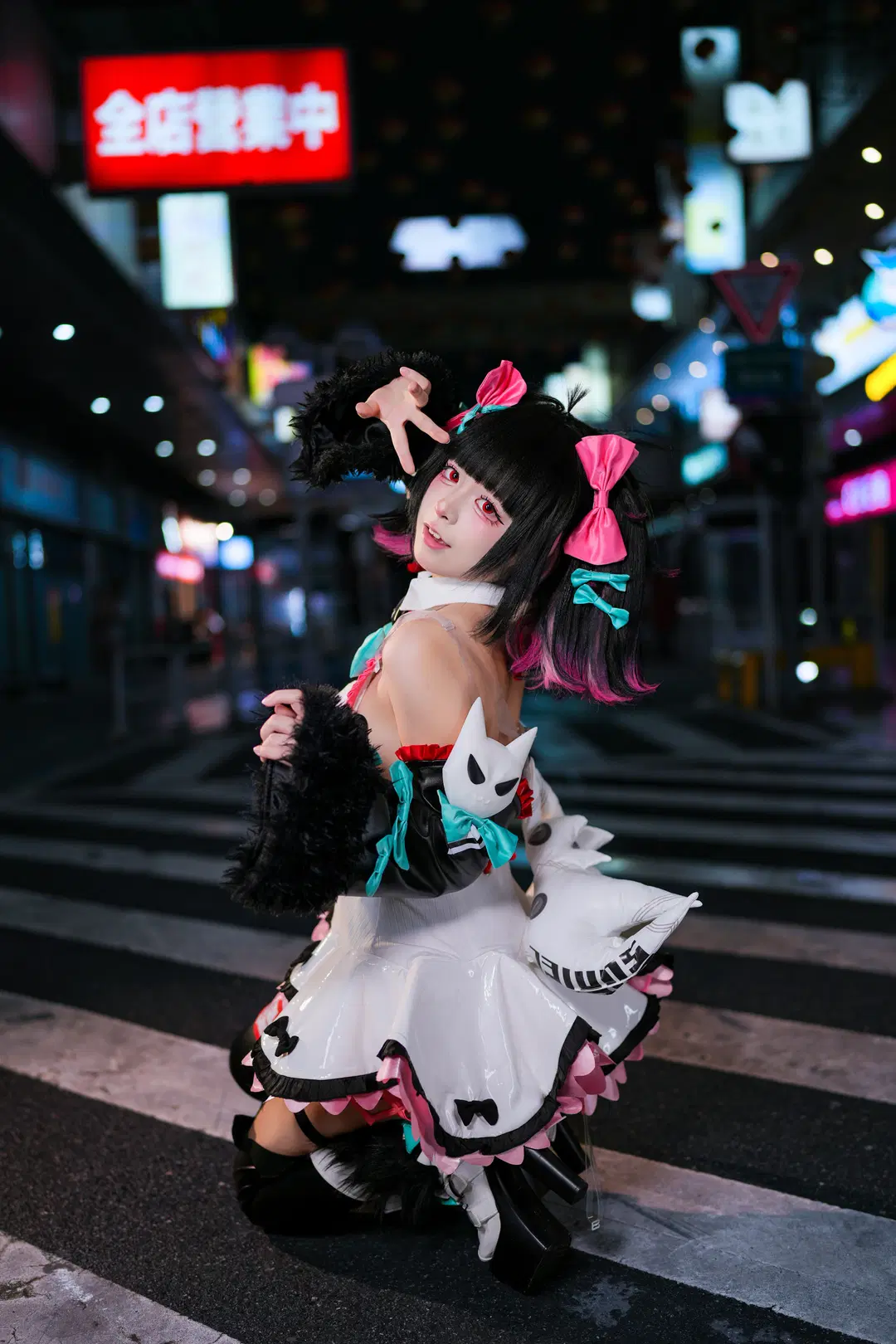 【南宫羽cos】绝区零“妄想天使”的深夜街拍 - 暴食水獭 - 第3张