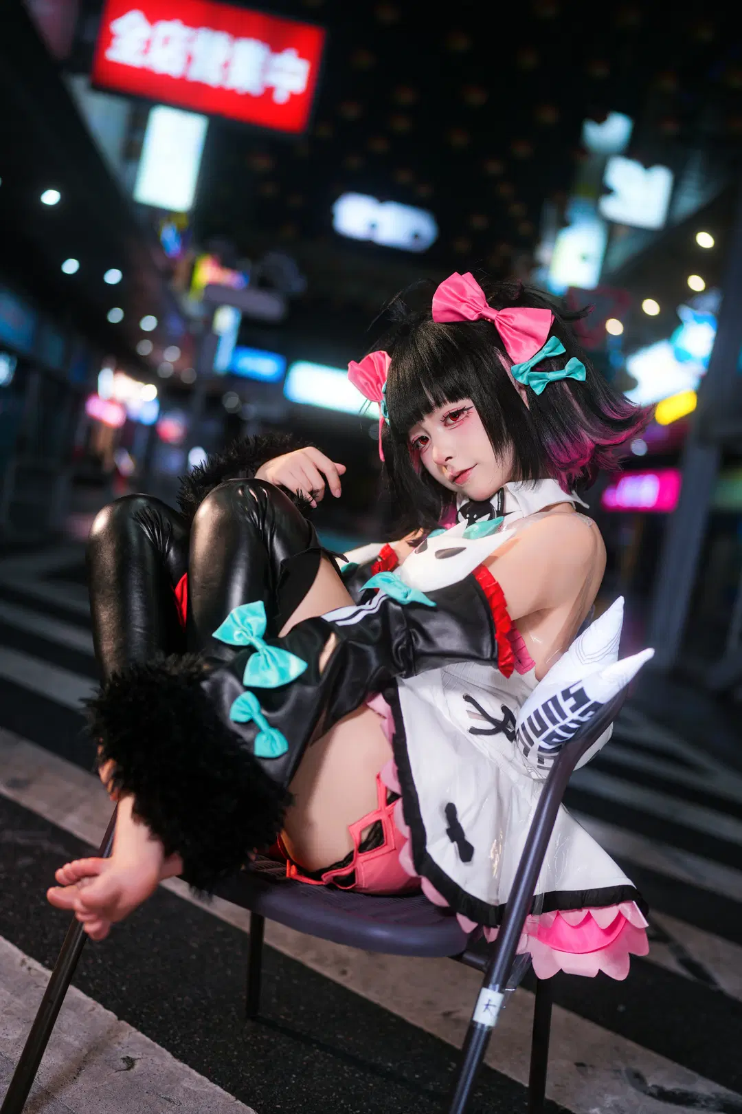 【南宫羽cos】绝区零“妄想天使”的深夜街拍 - 暴食水獭 - 第7张