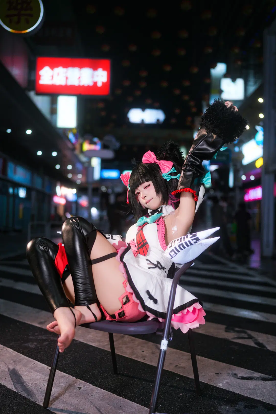 【南宫羽cos】绝区零“妄想天使”的深夜街拍 - 暴食水獭 - 第8张