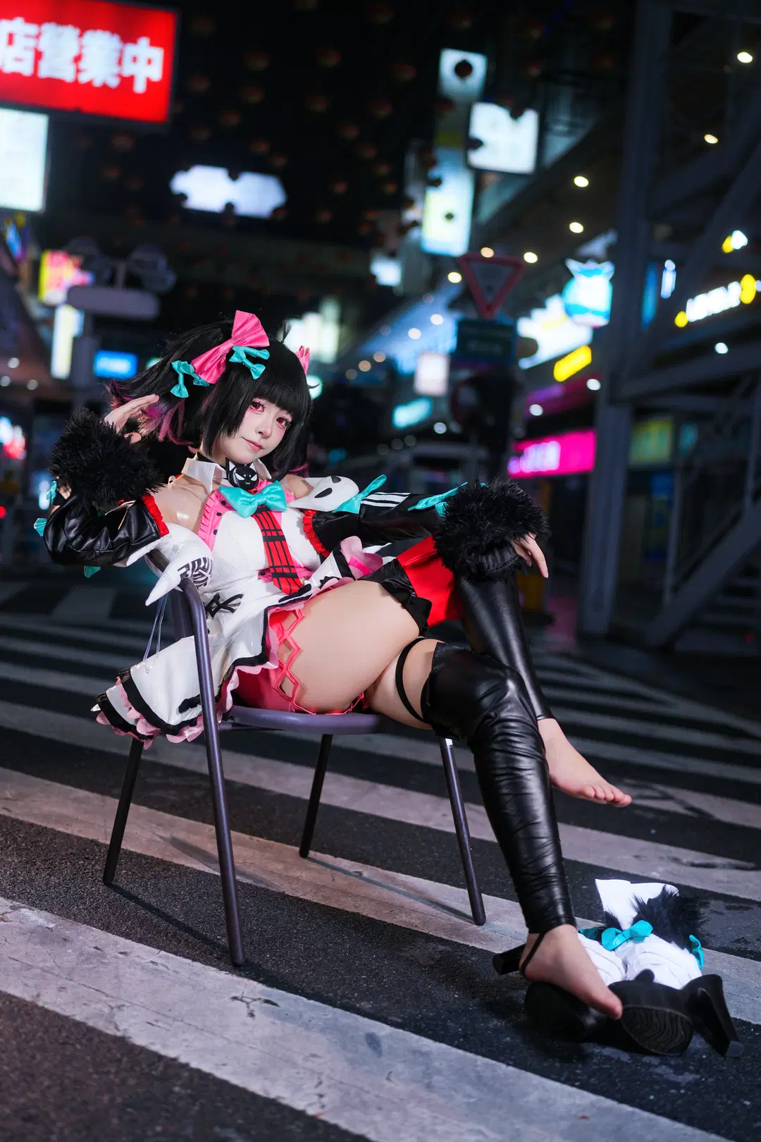 【南宫羽cos】绝区零“妄想天使”的深夜街拍 - 暴食水獭 - 第9张